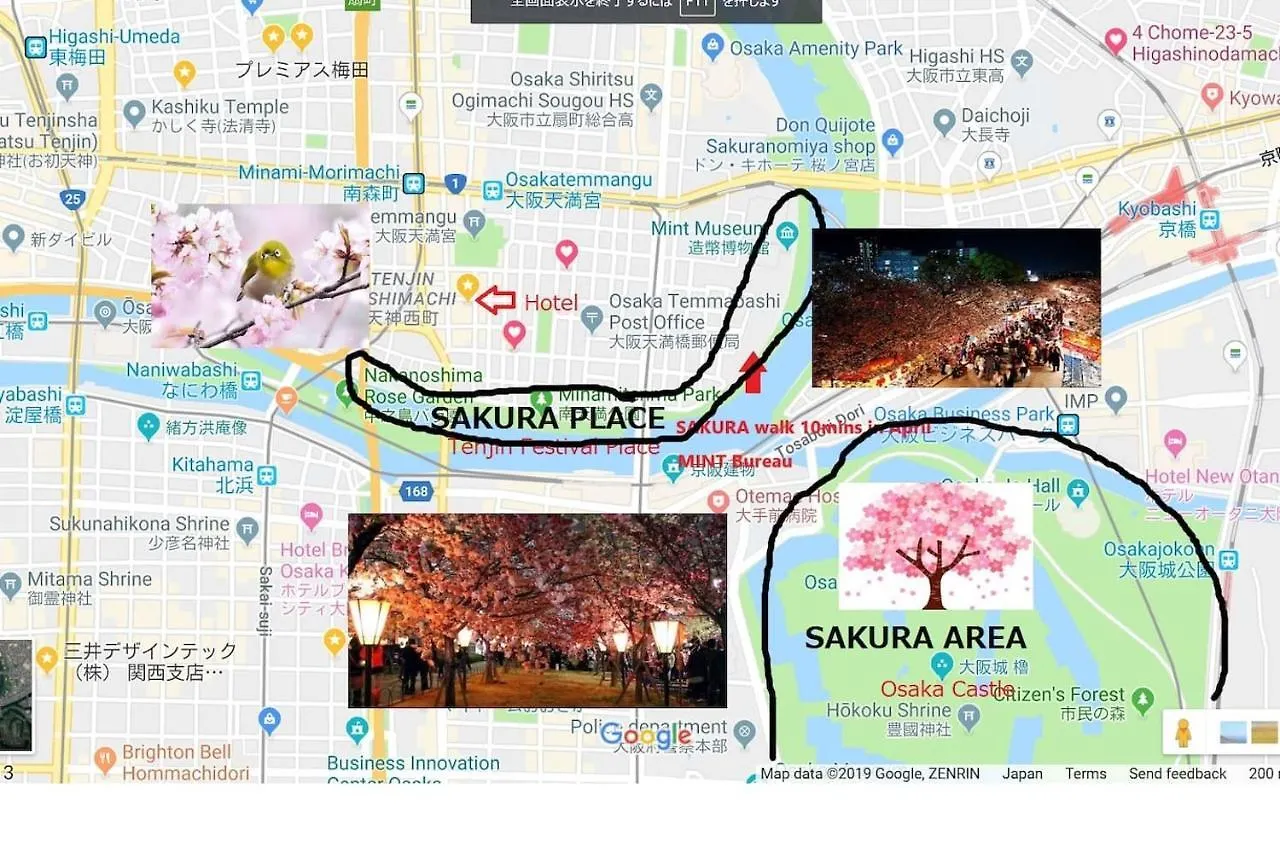 Appartamento Nm32 Liz Osaka Castle Giappone